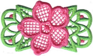 FSL - Magnolia Single Flower & Leaves ( Lace )