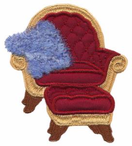 Armchair and Ottoman (Yarn)