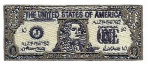 One American Dollar Bill Front Small