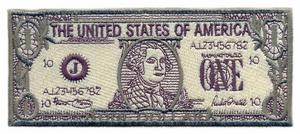 One American Dollar Bill Front Large