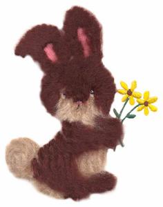 Flower Bunny (Yarn)