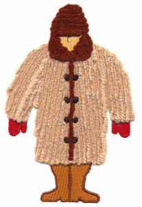Man in Big Fur Coat (Yarn)