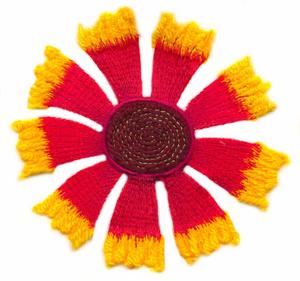 Gallardia Flower (Yarn)