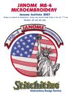 JANOME MB-4   MICROEMBROIDERY
