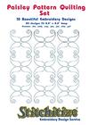 Paisley Pattern Quilting Set