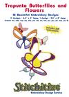 Trapunto Butterflies and Flowers