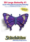 3D Large Butterfly #1