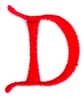 Christmas Card Font  D