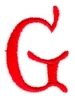 Christmas Card Font  G