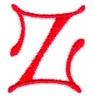 Christmas Card Font  Z