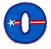 Stars & Stripes Letter O