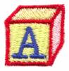 Building Block Letter A