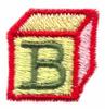 Building Block Letter B