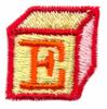 Building Block Letter E