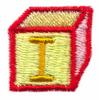 Building Block Letter I
