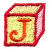 Building Block Letter J