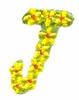 Daisychain Alphabet Letter J