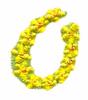Daisychain Alphabet Letter O