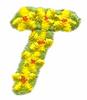 Daisychain Alphabet Letter T