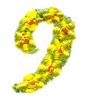 Daisychain Alphabet Number 9