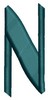 Monogram Alphabet - N (center)