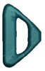 Monogram Alphabet - O (right)