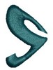 Monogram Alphabet - S (right)