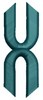 Monogram Alphabet - X (center)
