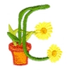 Potted Flower Letter E