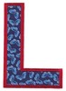 Applique Alphabet Letter L (Square Hoop)