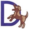 Children's Alphabet  Letter D - Dog (Small)