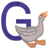 Children's Alphabet  Letter G- Goose (Small)