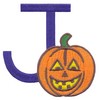 Children's Alphabet  Letter J - Jack-O-Lantern (Medium)