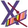 Children's Alphabet  Letter X - Xylophone (Medium)