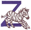 Children's Alphabet  Letter Z- Zebra (Small)