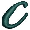 Script Alphabet Lower Case c