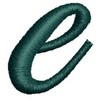 Script Alphabet Lower Case e