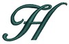 Script Alphabet Capital H