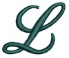 Script Alphabet Capital L