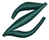 Script Alphabet Lower Case z
