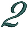 Script Alphabet Number 2