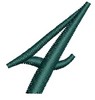 Script Alphabet Number 4