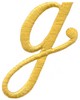 Victorian Alphabet (Lowercase) g