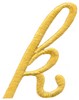 Victorian Alphabet (Lowercase) k