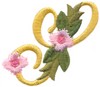 Victorian Floral Alphabet S
