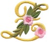 Victorian Floral Alphabet Z