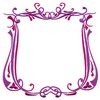 Fancy Swirl Border #3 (Square Hoop)
