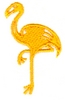 Stylized Flamingo
