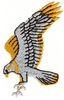 Descending Eagle profile
