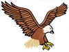 Large Descending Eagle